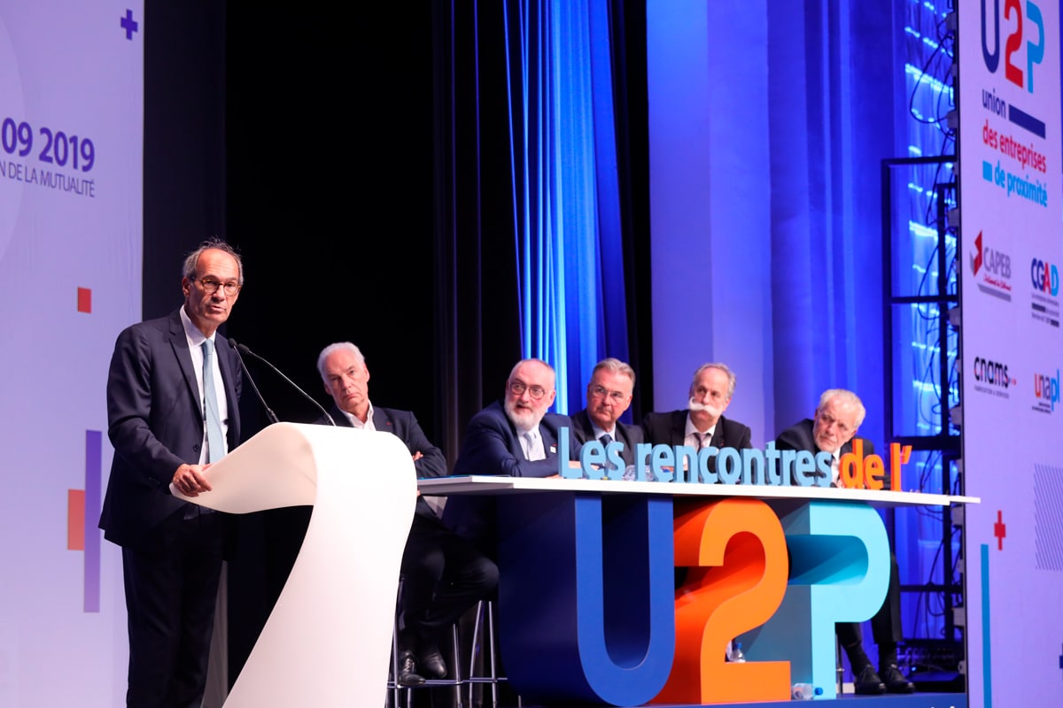 Rencontres de l’U2P 2019 | Éric Woerth, président de la Commission des finances de l’Assemblée nationale, est revenu sur les grands enjeux du Projet de loi de finances pour 2020.